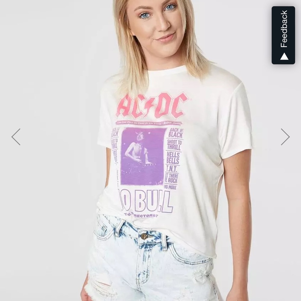 AC/DC BAND TEE